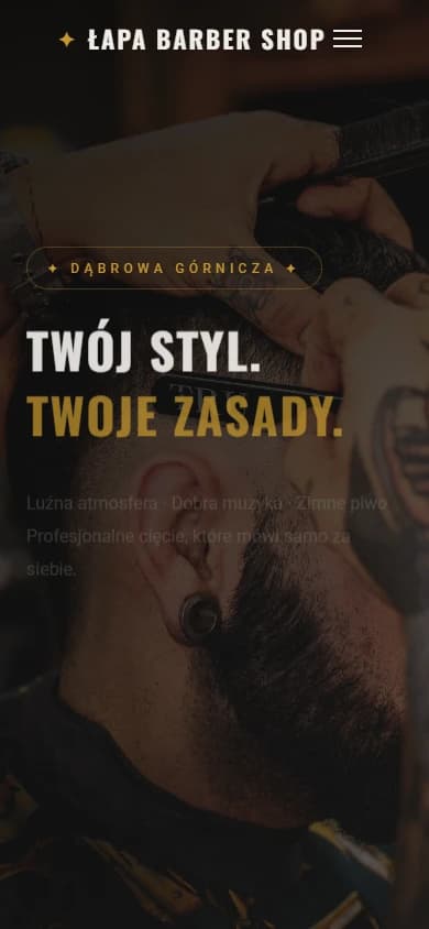 Łapa Barber Shop Mobile